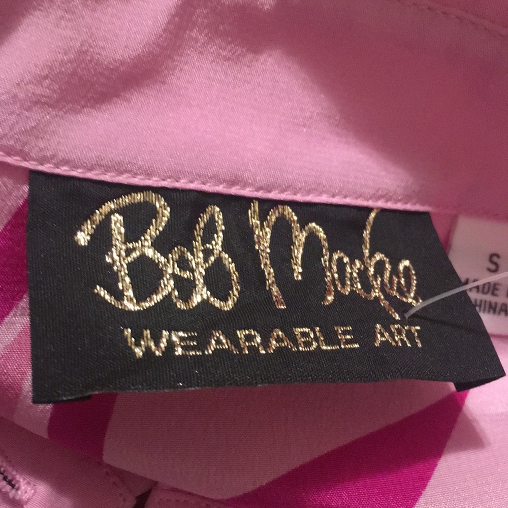 Bob Mackie Button Down Blouse - Picture 5 of 7
